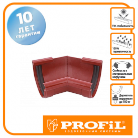 Кут Profil внутрішній 90 цегляний W 135 градус