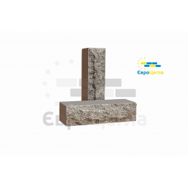 Облицовочный кирпич коричневый скала 250*90*65мм