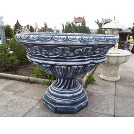 Вазон садовый для цветов Андромеда бетонный Базовый