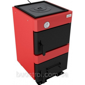 Котел твердопаливний Marten Base MB-12V з плитою