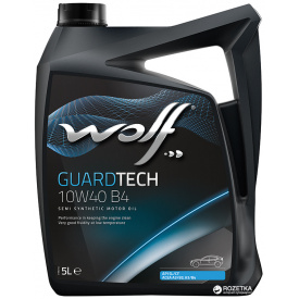 Моторное масло Wolf GuardTech 10W-40 B4 5 л
