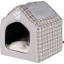 Домик для собак и кошек Trixie Silas 40х45х40 см Серый/крем Ужгород