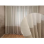 Плотная тюль-штора Декор-Ин с мережкой Молочная с кофейным низом 255x400 см (Vi 200392) Полтава