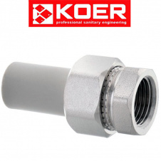 KOER Разборное соединение с внутренней резьбой d25*3/4"в, Чехия