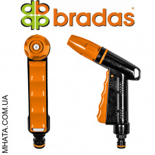 Пистолет для полива PROSTY-QUICK STOP с регулированием пластиковый BRADAS ECO-2101