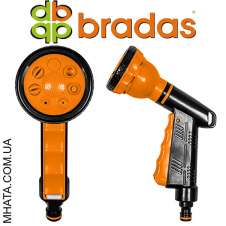 Пистолет для полива Quick Stop пластиковый BRADAS ECO-4442 7 режимов