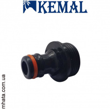Адаптер с наружной резьбой резьбой 3/4"н Kemal M1014, Турция