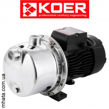 Поверхневий самовсмоктувальний насос KOER JS-600 (Н=40М Q=2,7кбМ P=600 Вт. 1"x1")