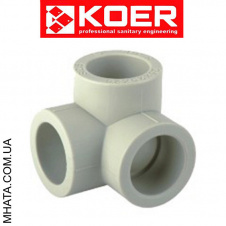 KOER Трійник з'єднувальний кутовий 25x25x25