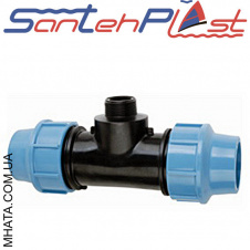 Santehplast Трійник Зовнішня Різьба 40x1 1/4 н
