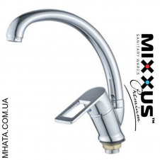 Змішувач для кухні Вухо на гайці Mixxus Gavi Chr-011