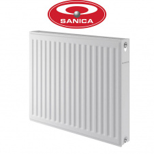 Сталевий радіатор Sanica 11 500x1300 бокове підключення