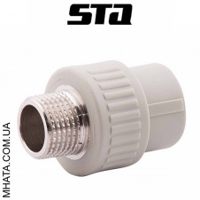 Муфта з зовнішньою різьбою 25x3/4 н STA