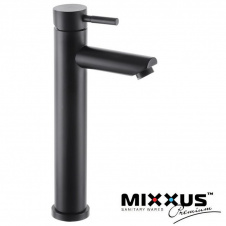 Смеситель для умывальника MIXXUS Sus-001 High Black (Chr-001-H), Польша (нержавеющая сталь) 1