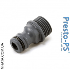 Адаптер с наружной резьбой резьбой 1/2"н Presto №5701