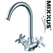 Змішувач для кухні вухо MIXXUS Fobos Chr-275