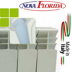 Алюмінієвий радіатор Nova Florida Serir EXTRA TERM SUPER Aleternum 500-100 Чернівці