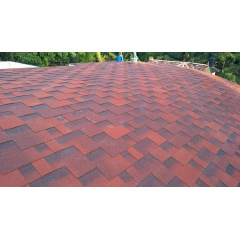 Бітумна черепиця Акцент Стиглий гранат Львів