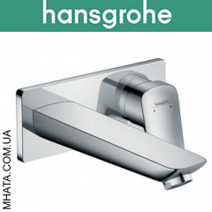 Смеситель Hansgrohe (art 71220000) Logis для умывальника настенный излив 195 мм Васильков