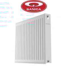 Стальной радиатор Sanica 11 500x1500 боковое подключение Киев