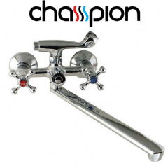 Змішувач для ванни довгий ніс Champion Smes Euro (Chr-140) Новомиколаївка