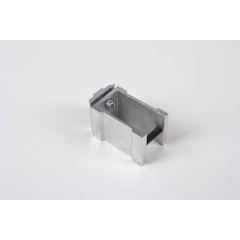 Соединительное крепление к алюминиевой квадратной трубе 40х40 не анодированное для мебельных конструкций Хмельницкий
