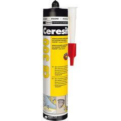 Клей-герметик Ceresit CB 300 на основе полимера Flextec®, 300 г (прозрачный) Коломия