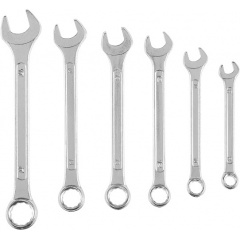 Набір комбінованих ключів Top Tools 8-17мм 6 шт (35D355) Суми