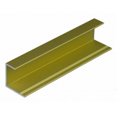 Профіль-обрамлення для розсувних дверей алюмінієвий 5500 мм золото Житомир