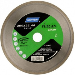 Диск алмазный Norton VULCAN TILE по керамике 200/ 25,4 x (мм) (70V022) Хмельницкий