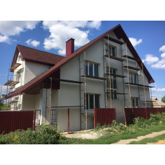 Бітумна черепиця Мозаїка Червоний еко Самбір