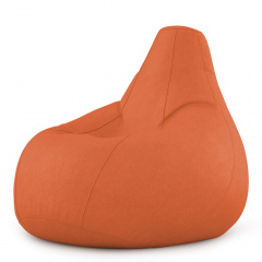 Кресло Мешок Груша Рогожка 150х100 Студия Комфорта размер Большой оранжевый Суми