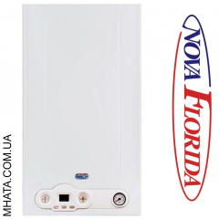 Газовый котел Nova Florida Delfis CTFS 40 двухконтурный турбированный + труба Киев
