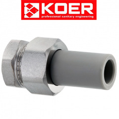 KOER Разборное соединение с внутренней резьбой d32*1"в, Чехия Київ