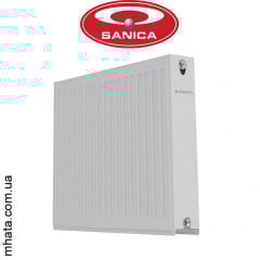 Стальной радиатор Sanica 22 тип 500*1700 Турция (нижнее подключение) Лубны