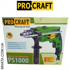 Дриль ударний Procraft PS -1000 13 патрон Кропивницький