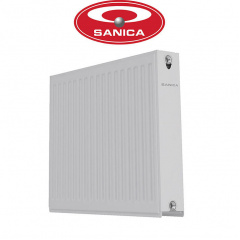 Стальной радиатор Sanica 22 500x400 боковое подключение Королёво