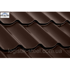 Металлочерепица Дамант Монтерей Классик 0,45 мм полиэстер (US Steel, Словакия) Сумы