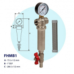 Механический фильтр Aquafilter FHMB12_Х Харків
