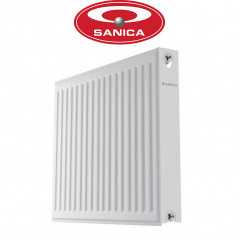 Стальной радиатор Sanica 11 500x1100 боковое подключение Полтава