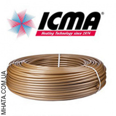 Труба для теплої підлоги з кисневим бар'єром ICMA FLOUR 16х2 мм Миколаїв