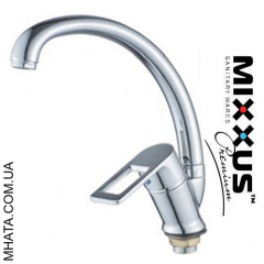 Змішувач для кухні Вухо на гайці Mixxus Gavi Chr-011 Лубни