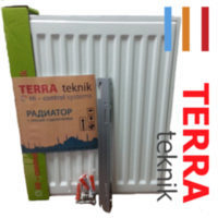 Радиатор стальной TERRA teknik т22 500х600 мм VK нижнее подключение Киев