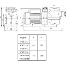 Насос AquaViva LX STP50M (220В 6,5 м3 / год 0,5HP) Запоріжжя