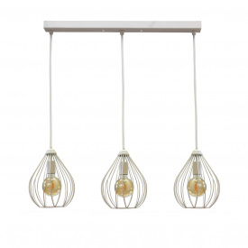 Светильник подвесной в стиле лофт на три лампы Капля NL 2229-3W MSK Electric