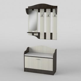 Прихожая Тиса Мебель-1 Венге Молочный