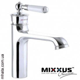 Смеситель для умывальника MIXXUS Premium Vintage (Chr-001A), Польша