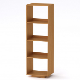 Шкаф книжный Компанит МГ-5 тумба-3 Компанит Ольха (50х40х158 см)