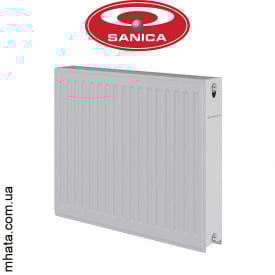 Сталеві радіатори Sanica 22 тип 500*600 Туреччина (нижнє підключення)