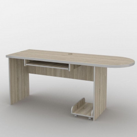 Письменный стол Тиса Мебель СМ-14/2 Ш.-1800мм Г.-600мм Дуб сонома